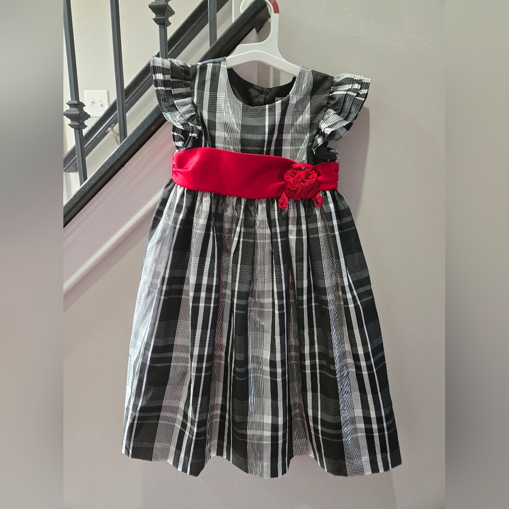 Girl's Christmas Dress - Cherokee/Target, Size 5T, Holiday Dress, Toddler Dress